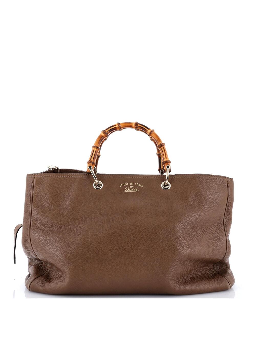 Gucci Bamboo Shopper Tote Leather Large #365500G12B